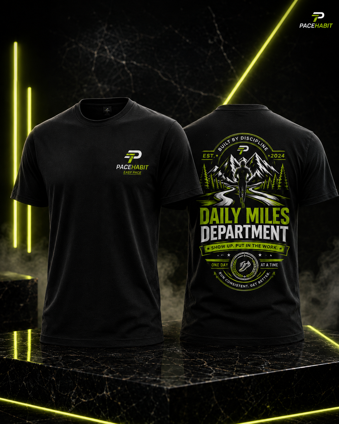 Training Culture PACEHABIT running tee collection