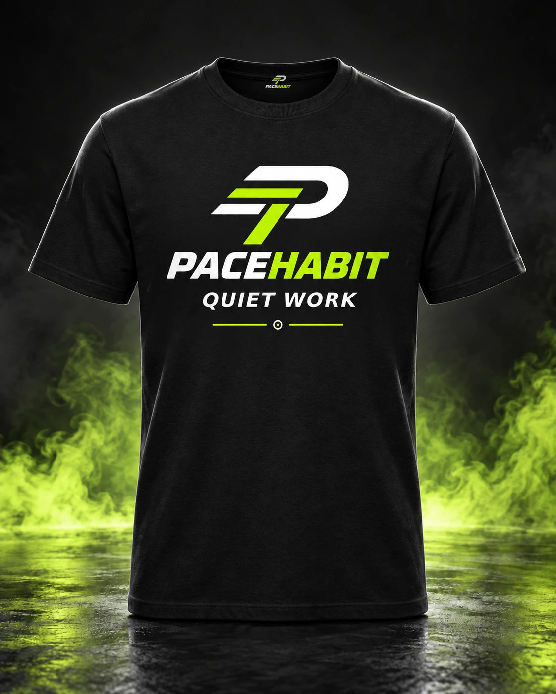 PACEHABIT Endure the Boring Running Tee — front view