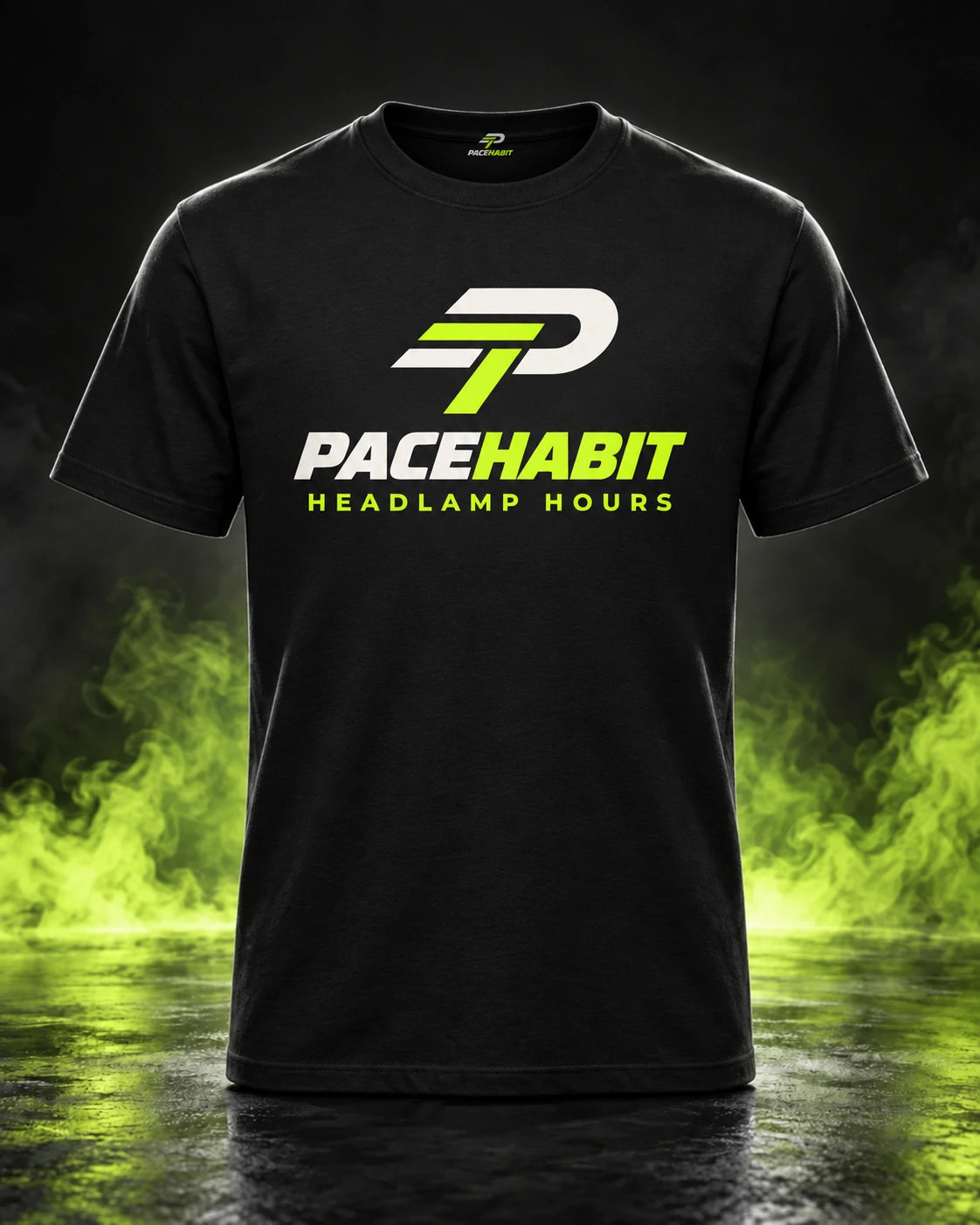 PACEHABIT Headlamp Hours Running Tee — front view