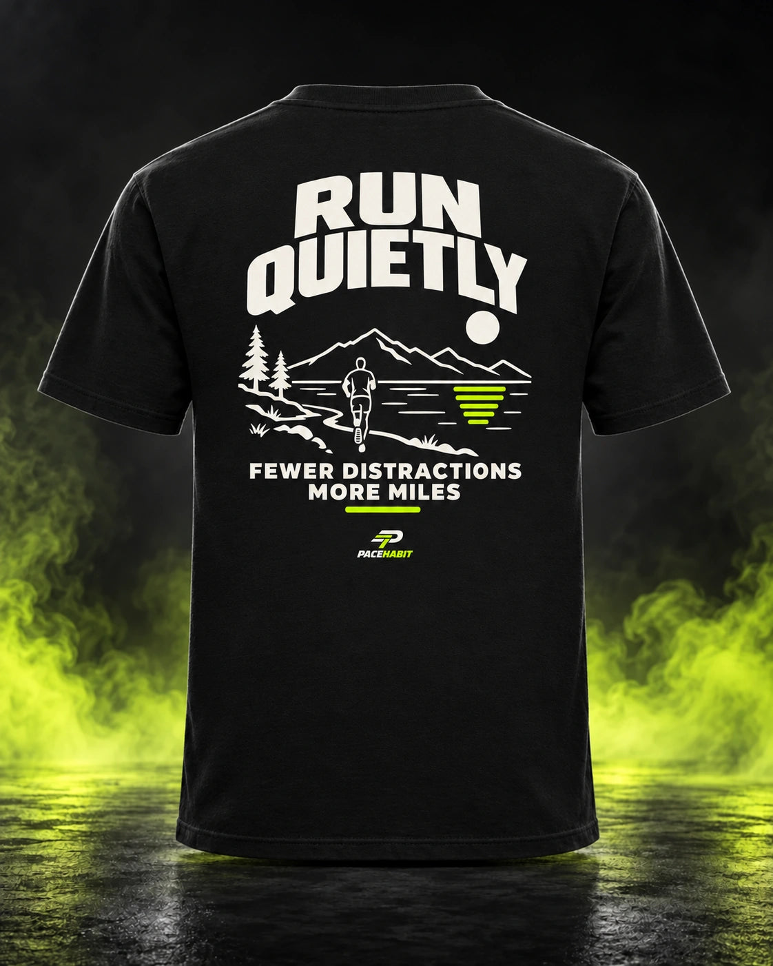 PACEHABIT Run Quietly Running Tee — back view